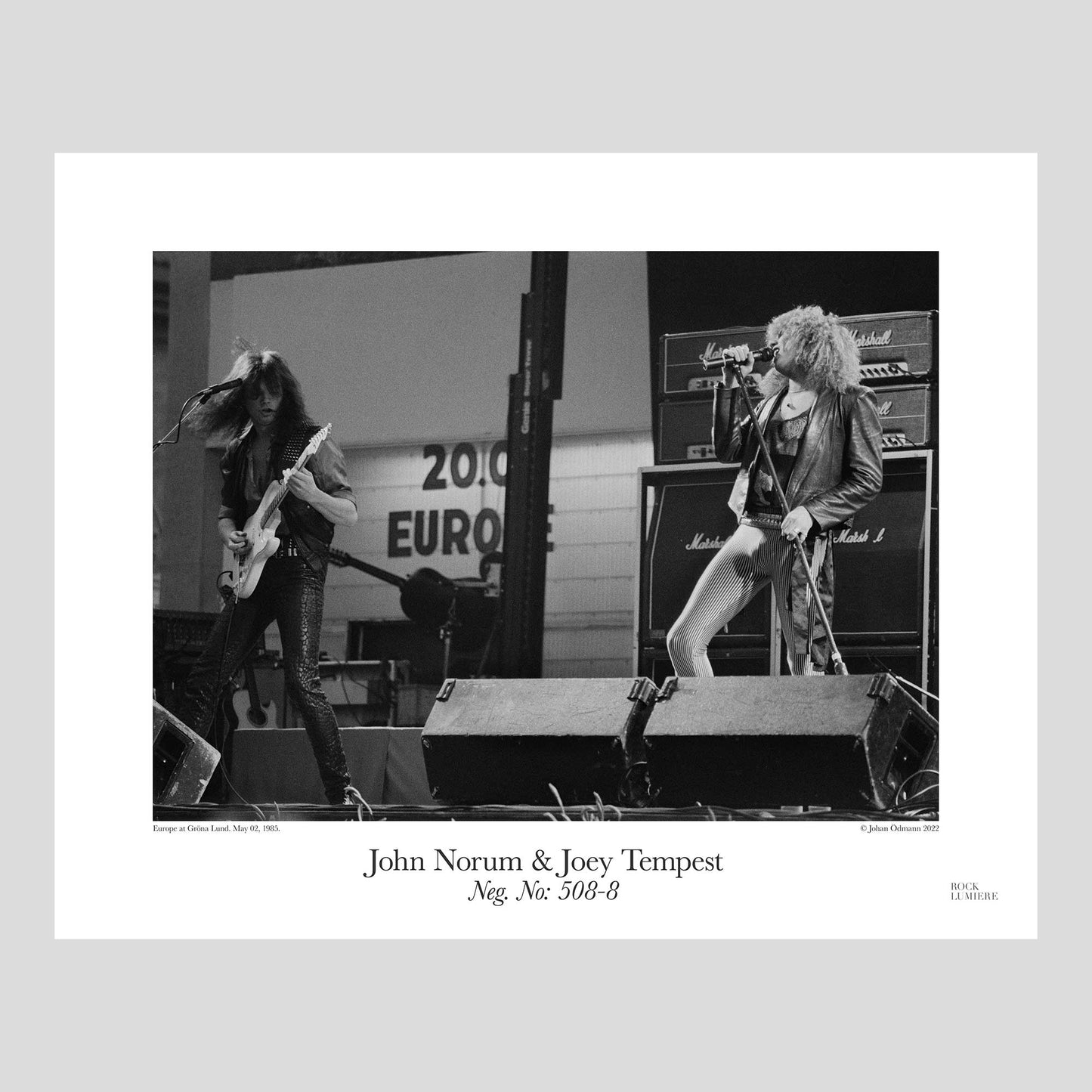 Europe, Gröna Lund 1985