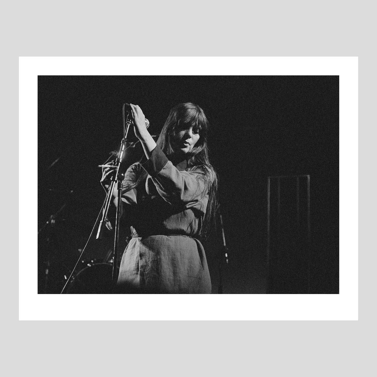 Nico & The Invisible Girls at Electric Garden, Kamraspalatset, Sweden, Oct 10, 1982. Photograph by Johan Ödmann. Rock Lumiere Editions offer beautiful Rock Photography Posters and Limited Edition Fine Art Prints. Choose among unique b/w photographs of legendary artists and bands. Order today. Worldwide shipping.