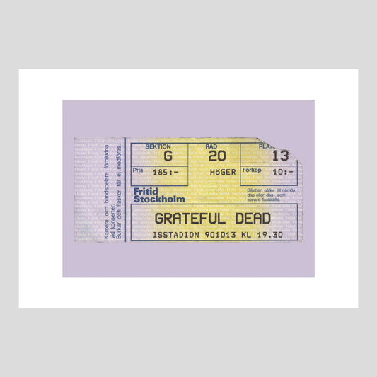 Grateful Dead at Isstadion, Stockholm 1990