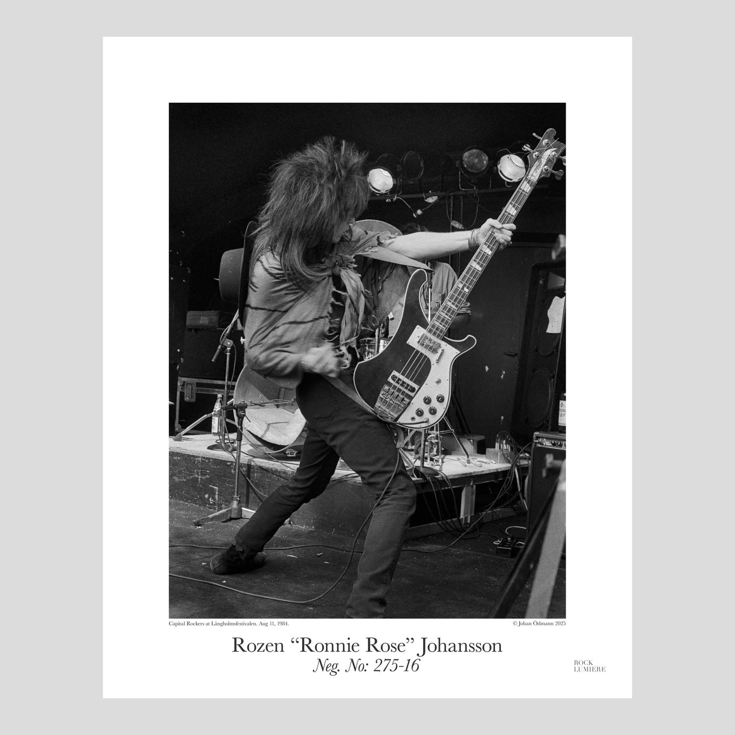 Capital Rockers, Långholmsfestivalen 1984